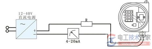 压力变送器安装接线图1