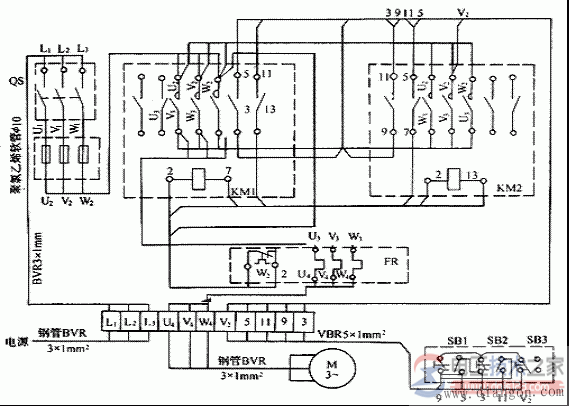 电气控制接线图