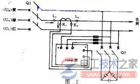 三相功率因数表正确接线图2