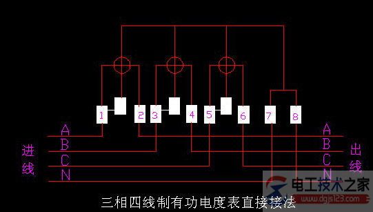 电度表的接线图5