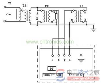 电压互感器接线图2