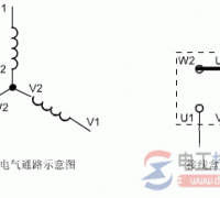 电动机接线图(三相电机与三相异步电动机接线图)