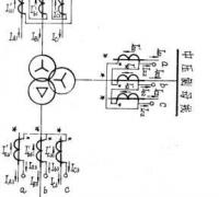 变压器差动保护接线图与原理分析