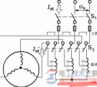 自耦变压器降压起动接线图接线方法