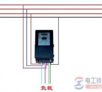 三相四线电表零线接线图与接线方法