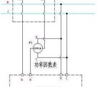 无功补偿控制器与功率因数表的接线方法