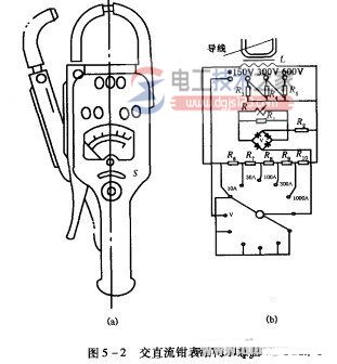 互感器式钳形电流表