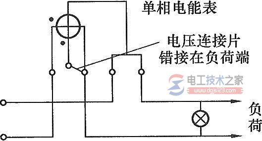 单相电能表的接线图