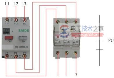 熔断器接线方法