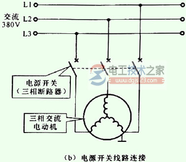 电源开关的连接关系2