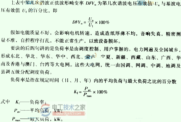 电能质量与负荷率的计算口诀3