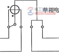 单相电能表的相线和零线错接在电能表的电流线圈上的接线图