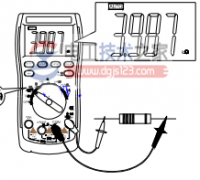 数字万用表怎么测量电阻，数字万用表测量电阻的方法