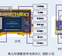 氧化锌避雷器测试仪面板功能说明