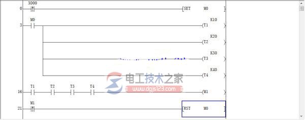 三菱<a href=/plc/ target=_blank class=infotextkey>plc</a>计时器计数复位