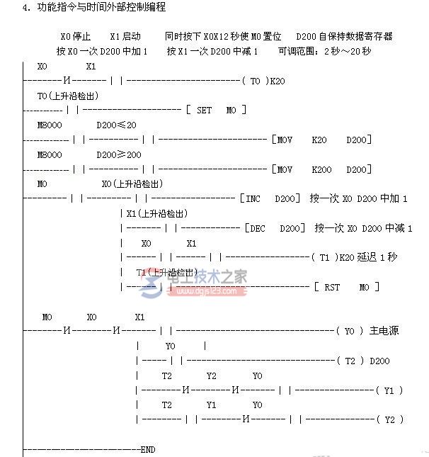 三菱plc电动机星角与三角启动2