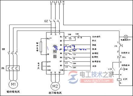 plc控制柜接线图1