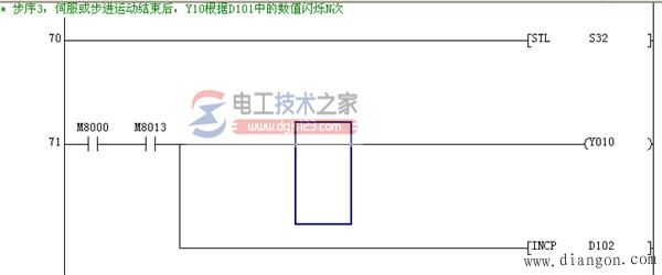 三菱plc顺序控制伺服或步进电机5