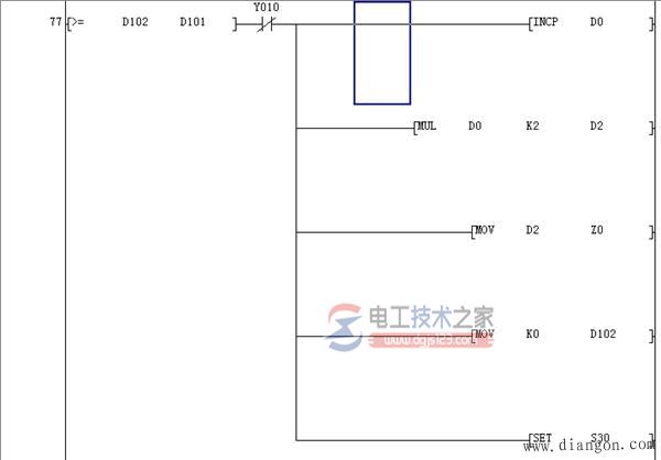 三菱plc顺序控制伺服或步进电机6