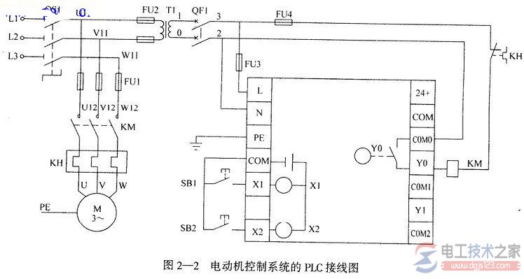 plc控制电动机连续运转2