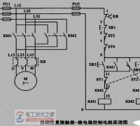 三菱plc实现三相交流电机自动住返控制系统