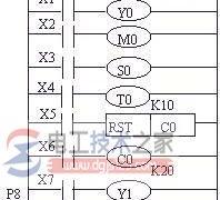 三菱plc条件跳转指令cj的用法说明