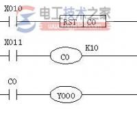 【图】plc内部计数器编程的例子