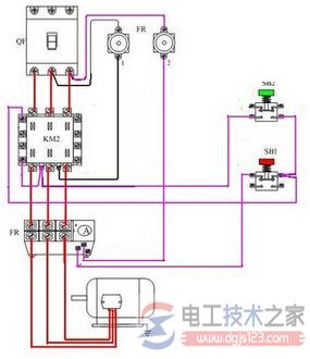 自锁实物接线图2