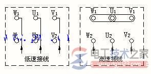 双速风机电机的接线图4