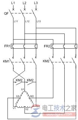 双速风机电机的接线图5