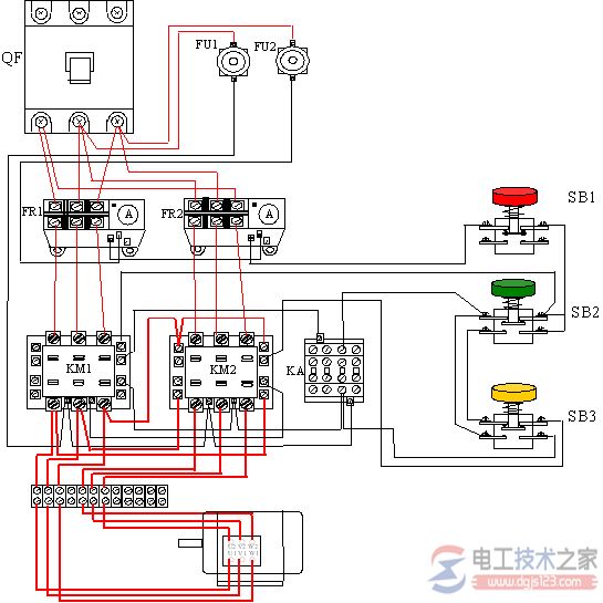 双速风机电机的接线图8