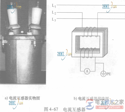 电流互感器安装和接线图