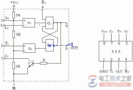 555定时器引脚图2