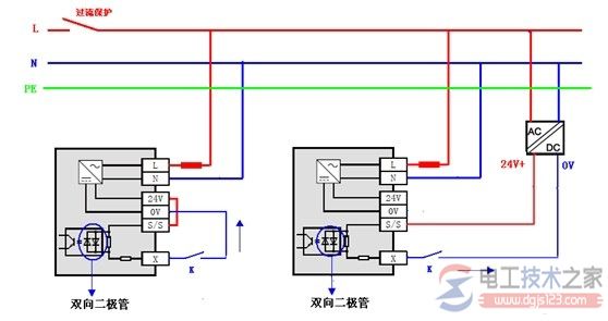 三菱fx3u系列plc输入接线图3
