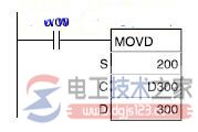 欧姆龙plc movd指令2