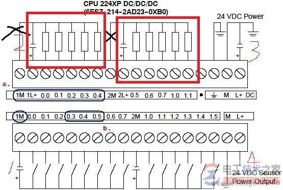 西门子s7-200输入输出端电源的电压