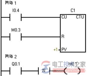 西门子plc实现水塔水位控制梯形图2