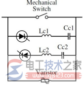 高压直流断路器开断短路电流的方式6