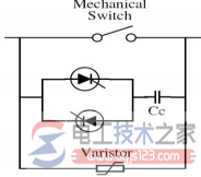 高压直流断路器开断短路电流的方式7