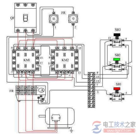 交流接触器原理及接线方法