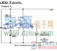 led手电筒电路图_led节能灯工作原理