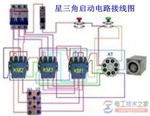 星三角启动原理