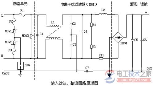 电源滤波器6