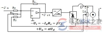 带电流正反馈的电压负反馈调速系统1