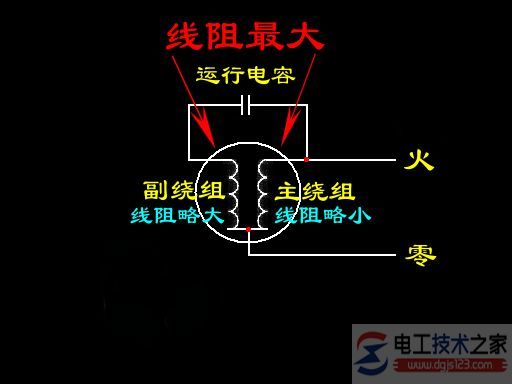 吊扇调速器的接线图4