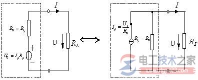 电压源与电流源的等效变换