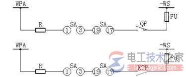 开关事故跳闸的原因及音响回路接线图