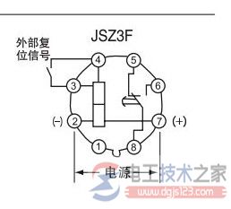 断电延时继电器的接线图