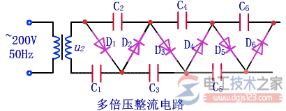 多倍压整流电路