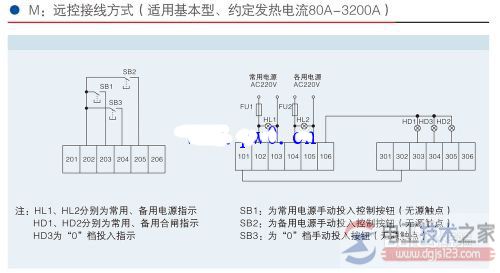 双电源转换开关接线方法